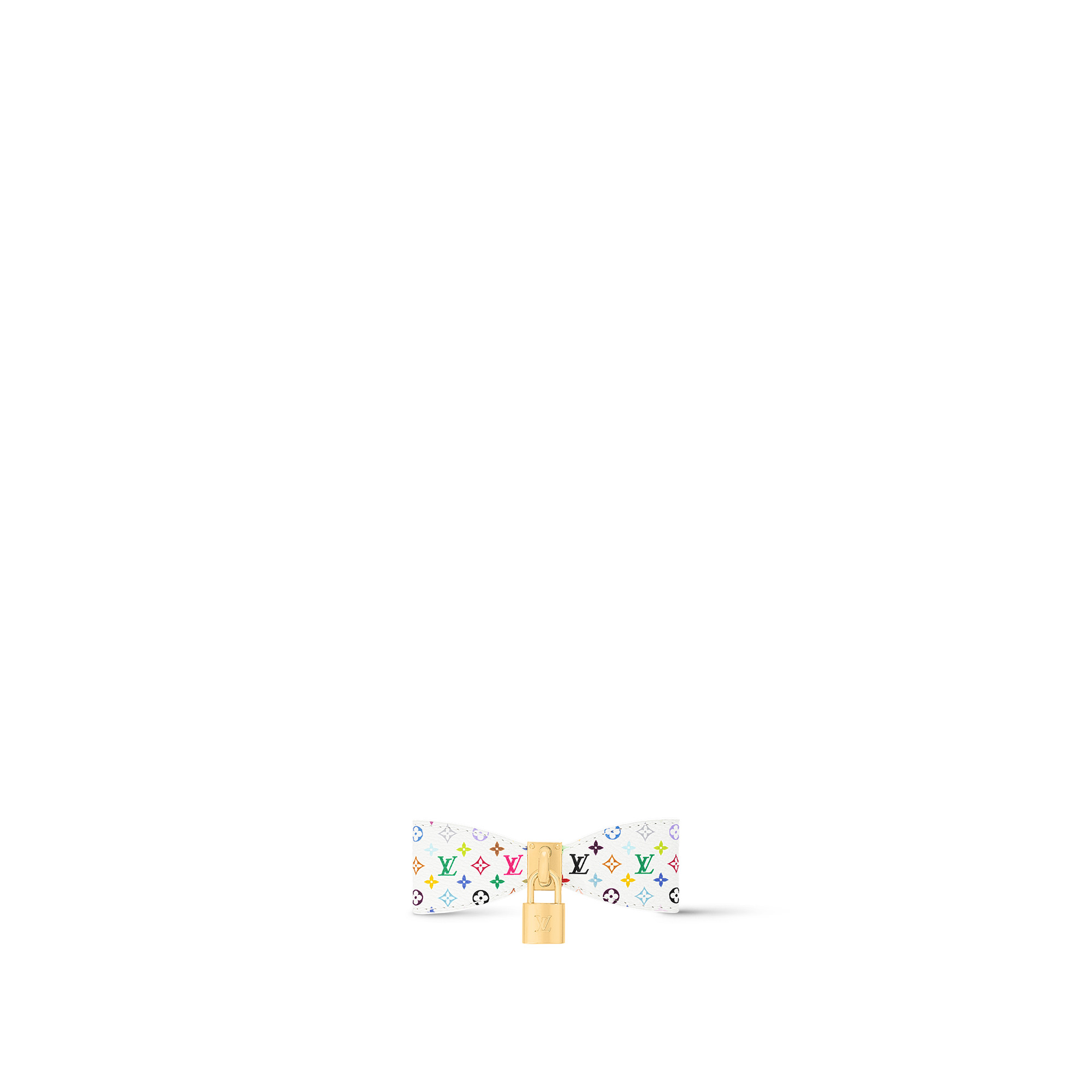 LV x TM Monogram Multicolor Bow Barrette - 1