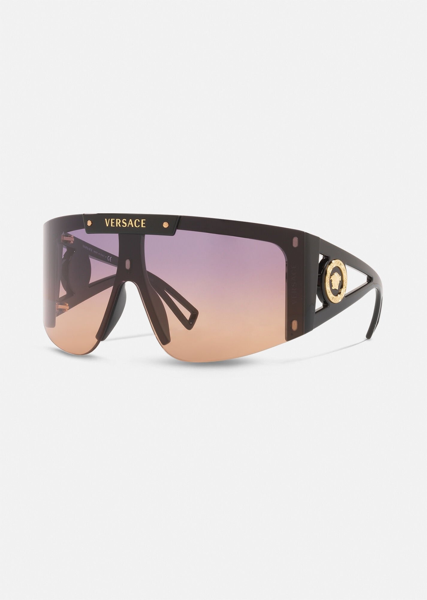 Medusa Icon Shield Sunglasses - 4