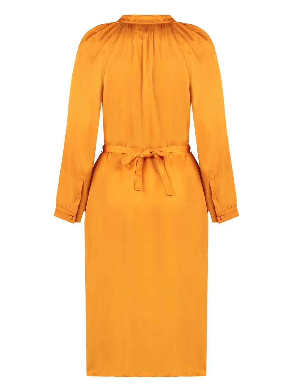 satin midi dress - 2