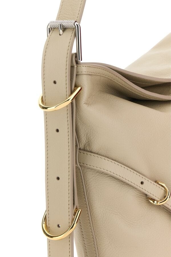 Givenchy Sand leather medium Voyou shoulder bag