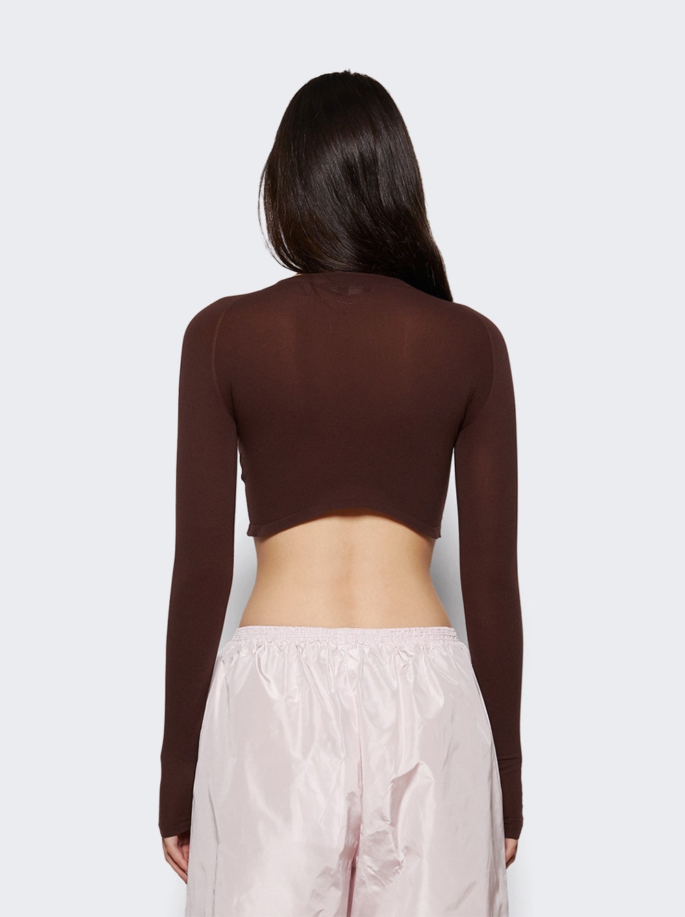 Crop Top Chocolate - 4
