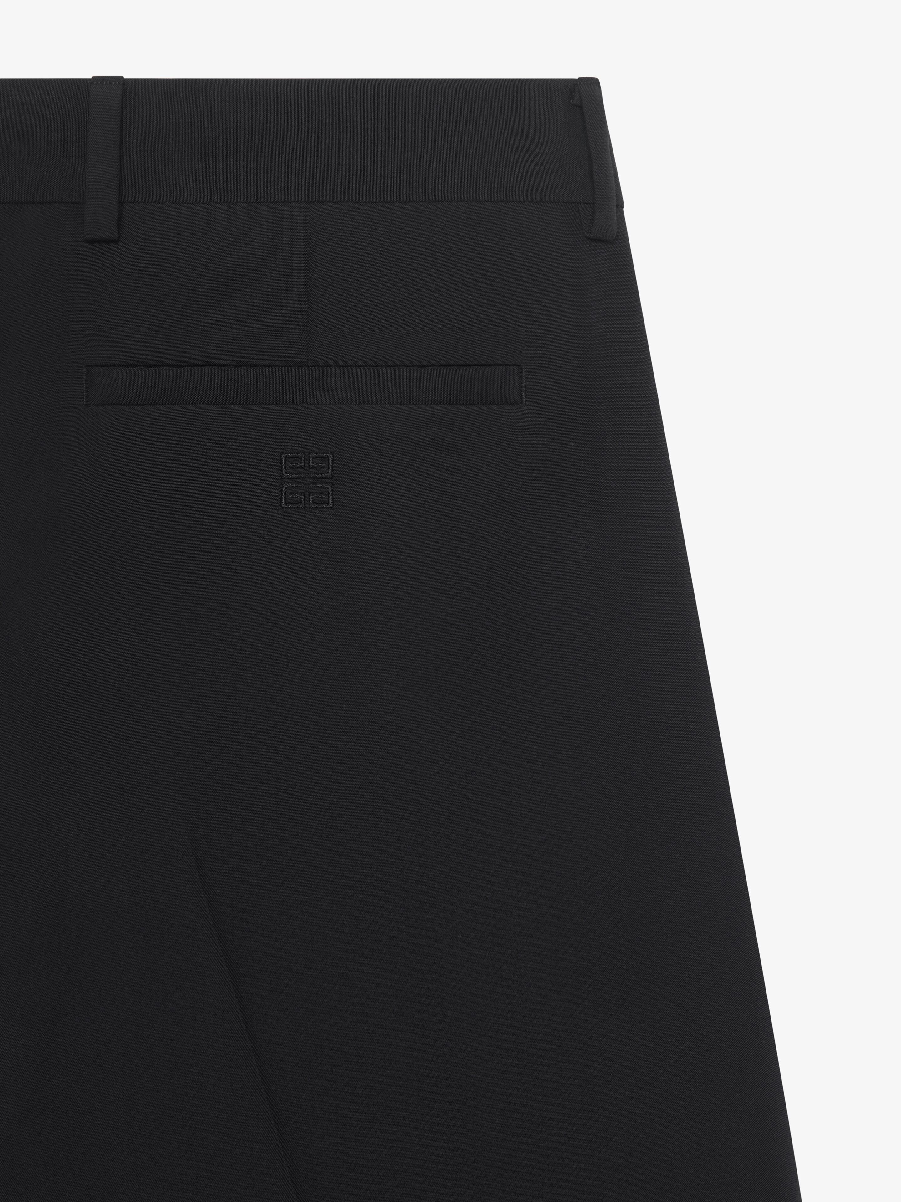 TAILORED PANTS IN WOOL WITH POCKET DETAILS - 2