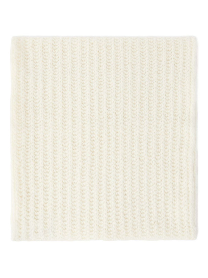 PINKO ribbed-knit scarf outlook