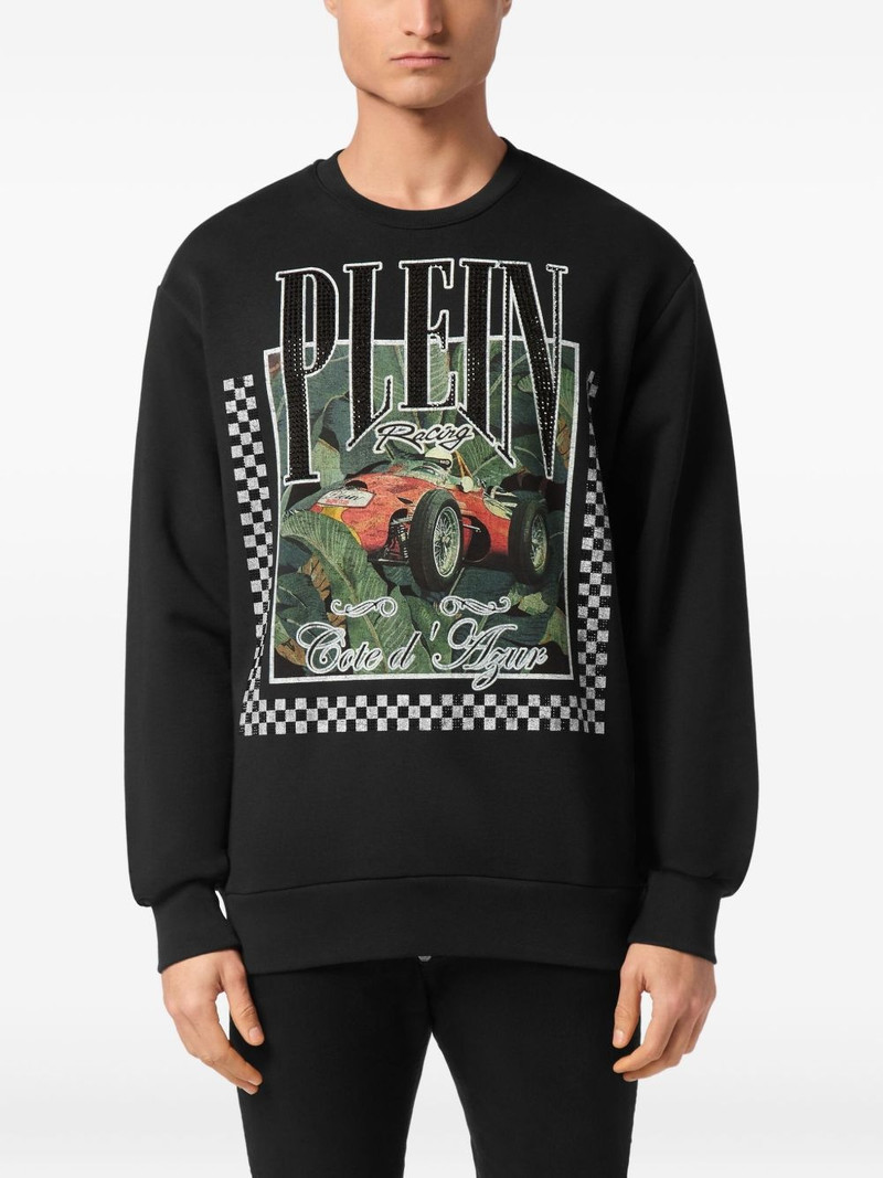 PHILIPP PLEIN Racing sweatshirt outlook