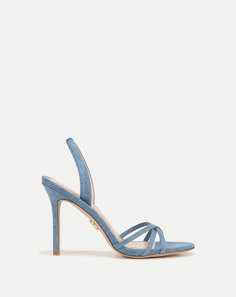 ADELLE DENIM SANDAL - 1