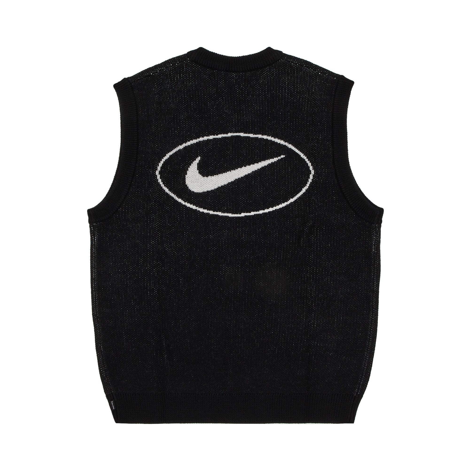 Supreme x Nike Sweater Vest 'Black' - 2
