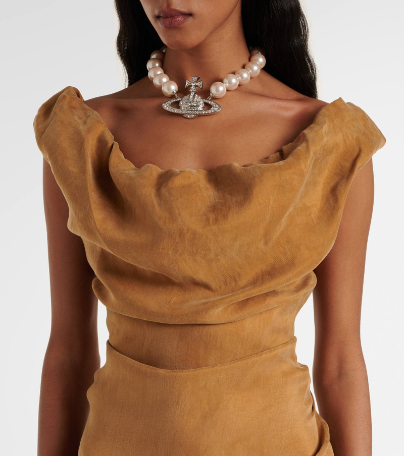 Ginnie draped gown 4
