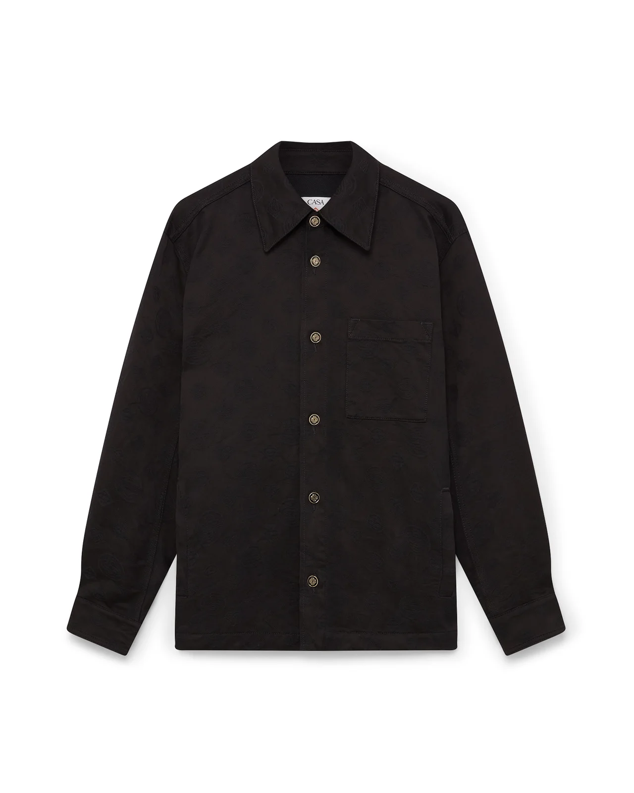 Denim Monogram Overshirt | Casablanca Paris - 1