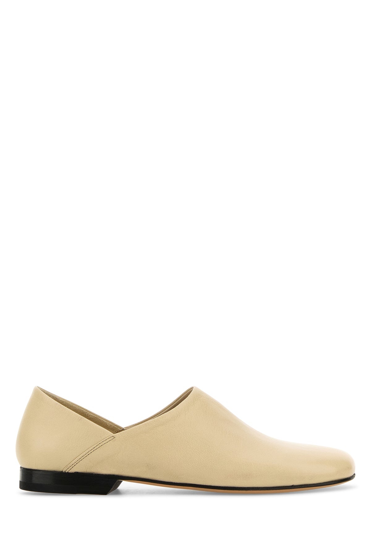 Sand leather loafers - 1