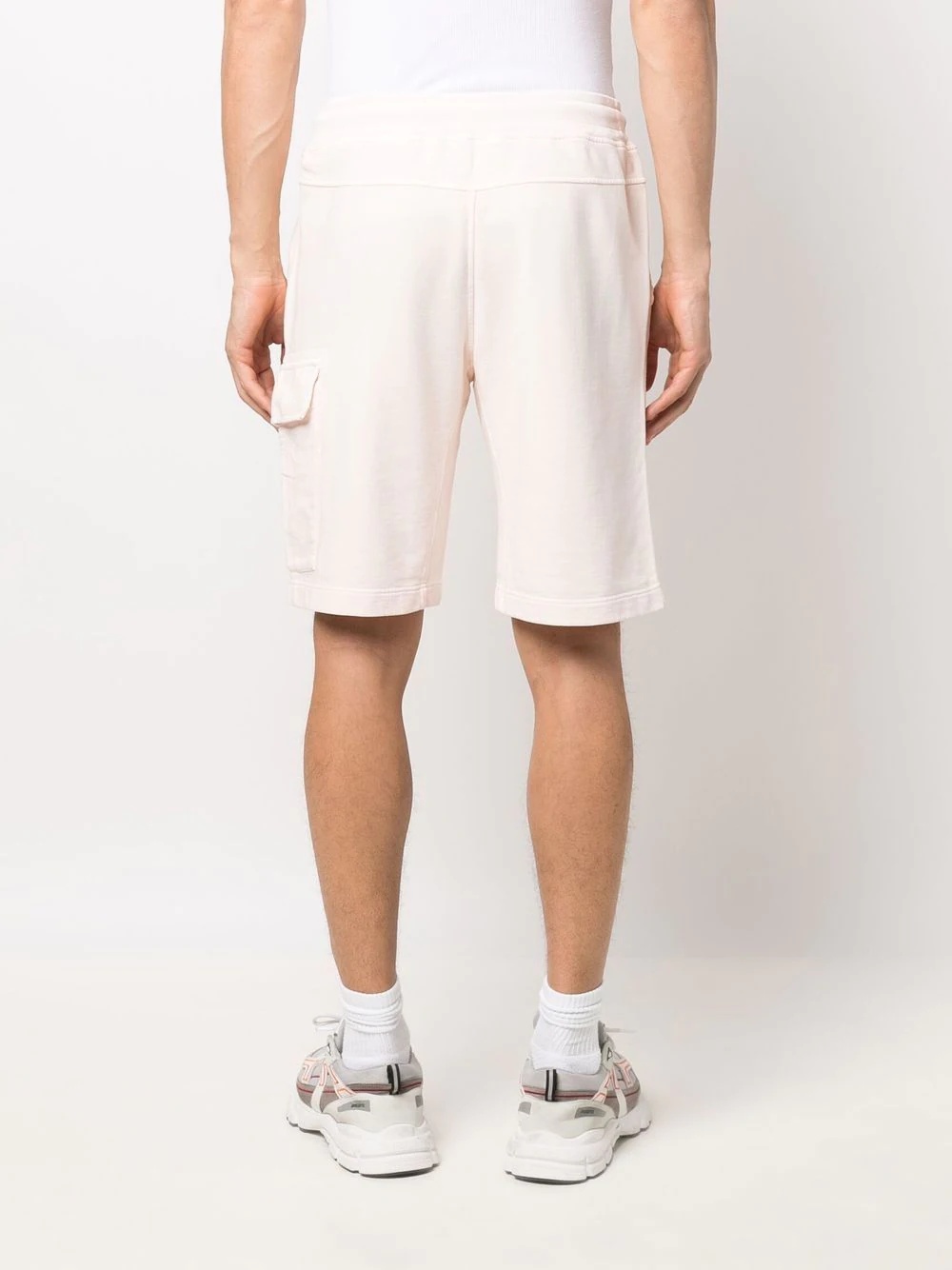 cotton track shorts - 4