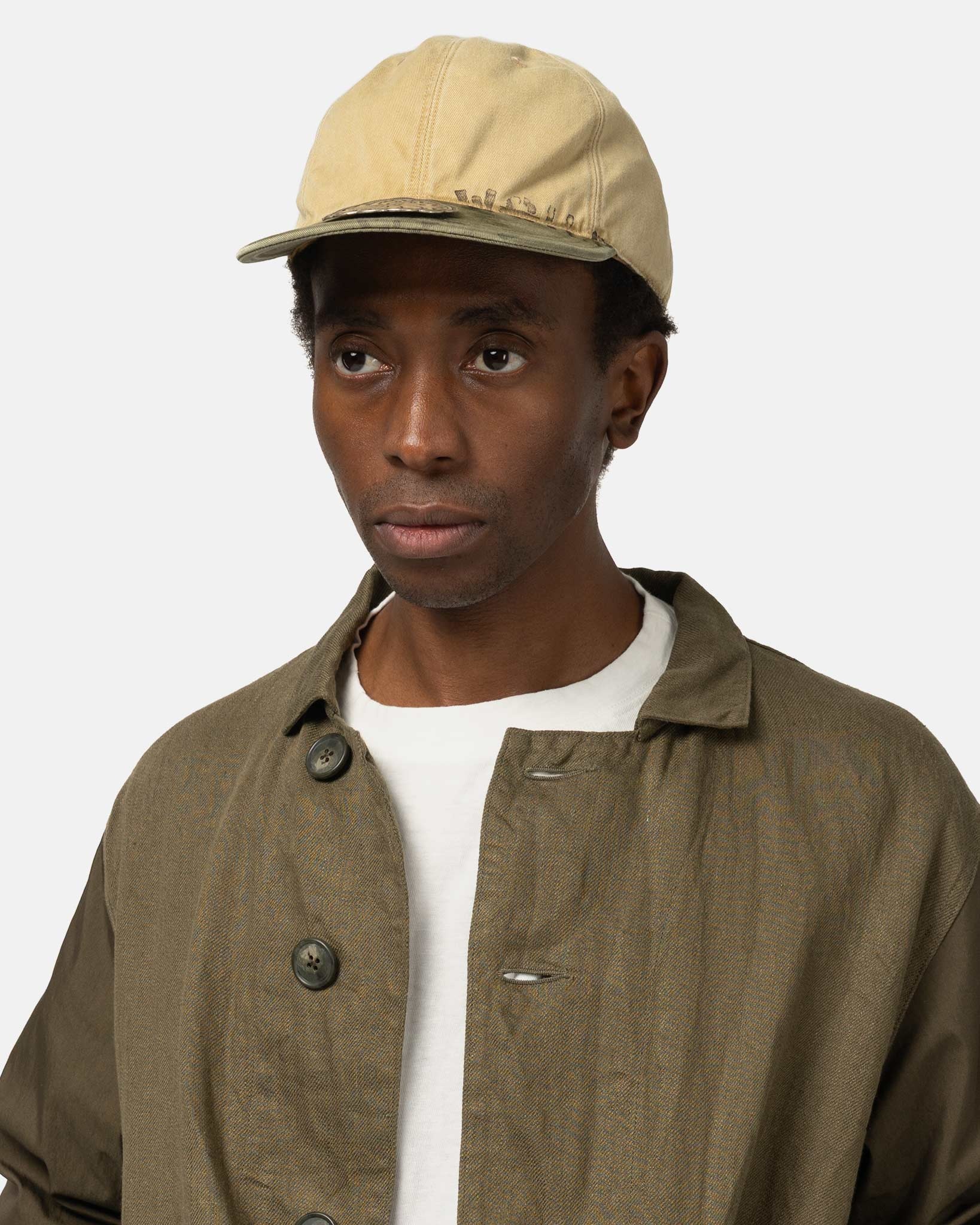 Chino Brim Field Cap Beige - 2