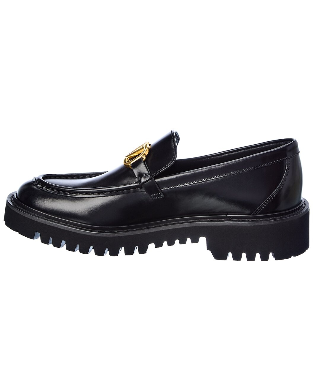 Valentino VLogo Signature Leather Loafer - 2