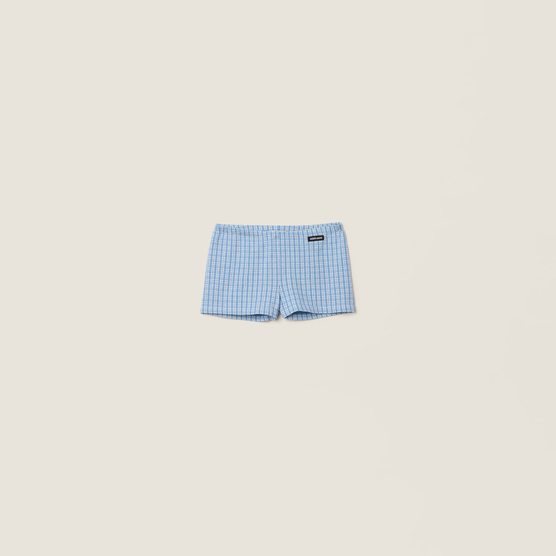 Cashmere and silk shorts 1
