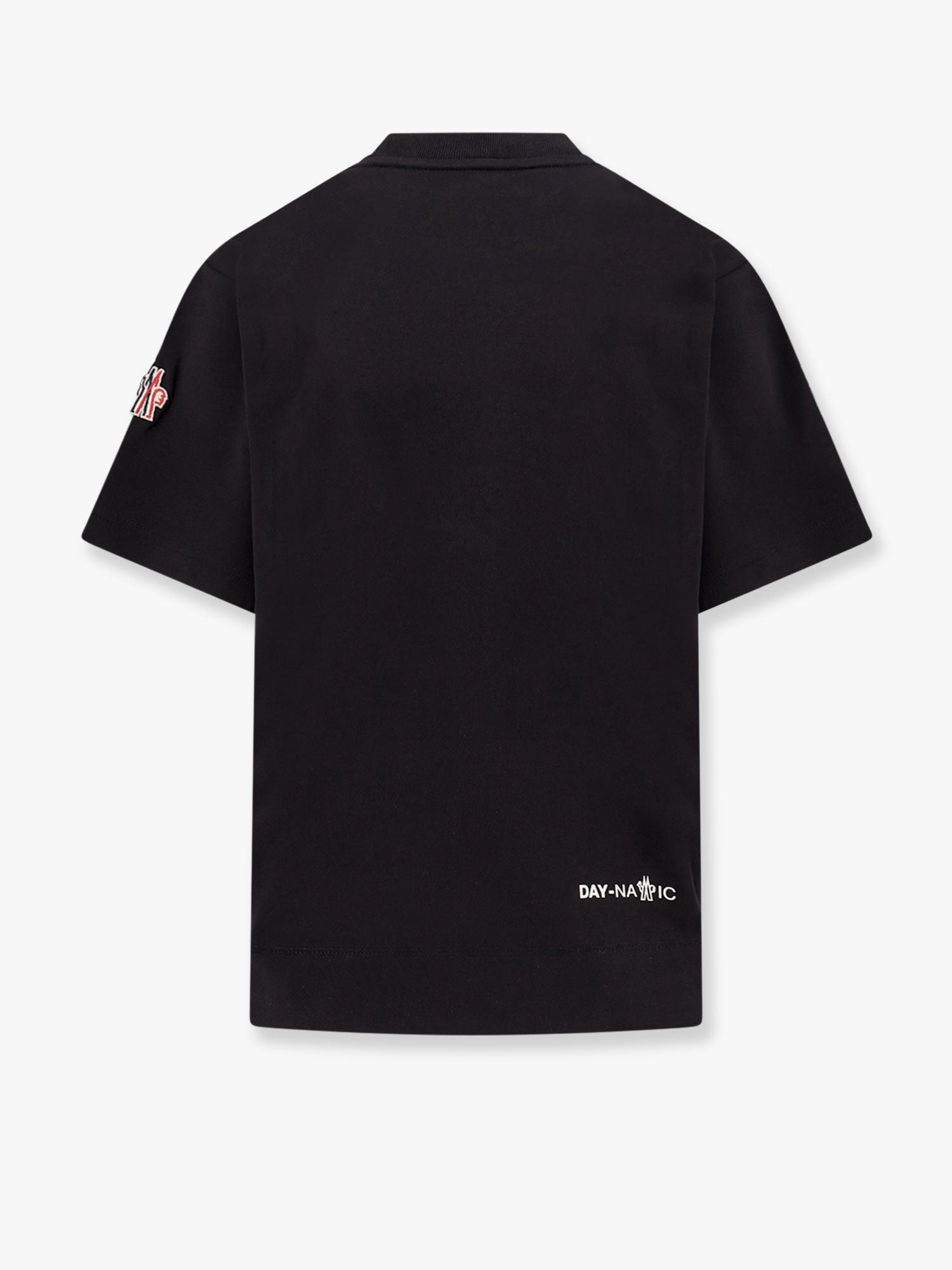 Moncler Grenoble Cotton T-Shirt With Frontal Logo - 2