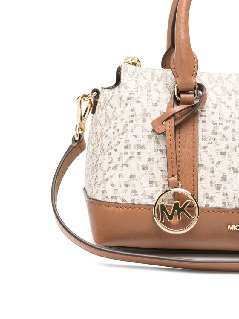 small Andie logo-charm tote bag 3