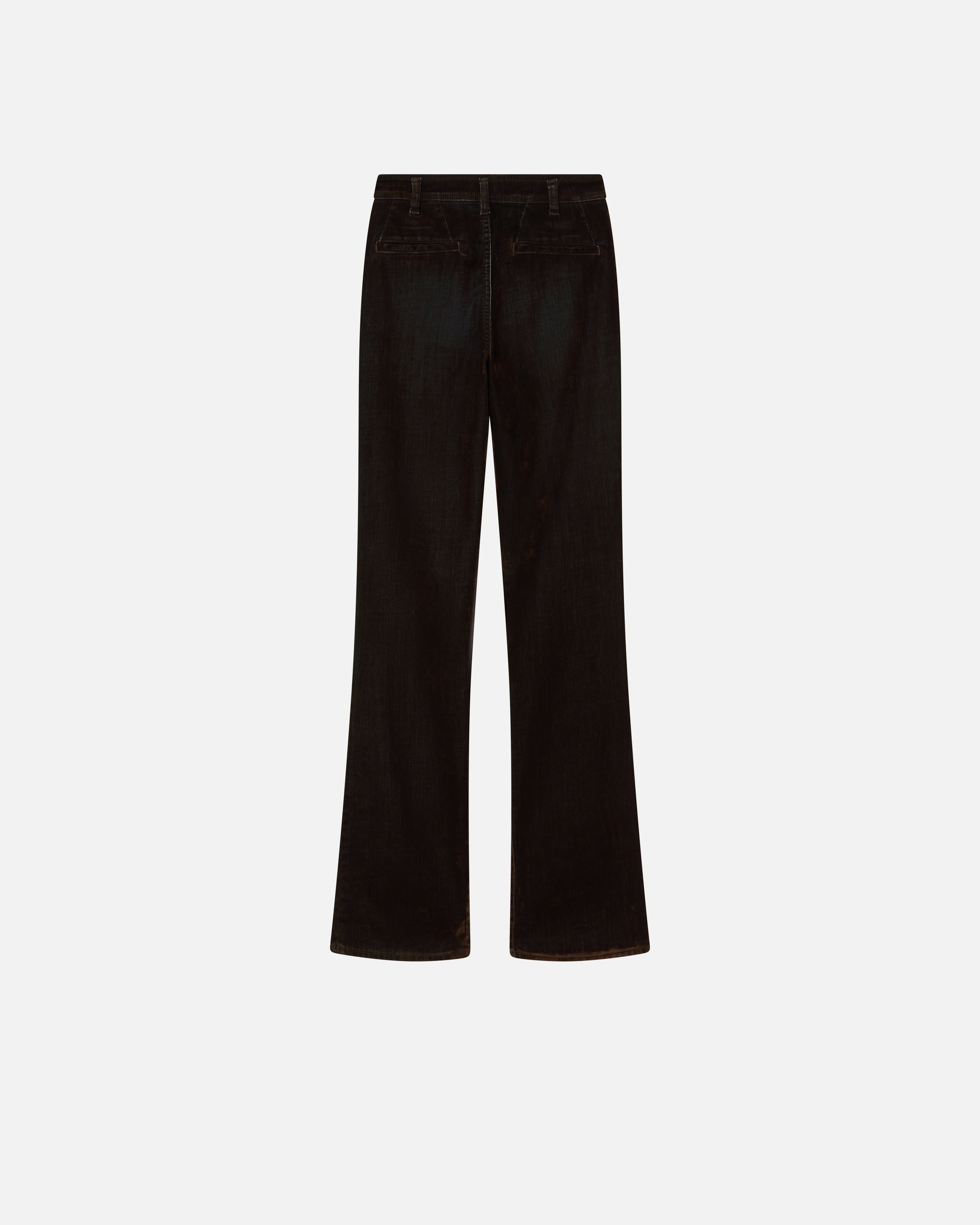 DARK JEANS WITH FLOCKING - 6