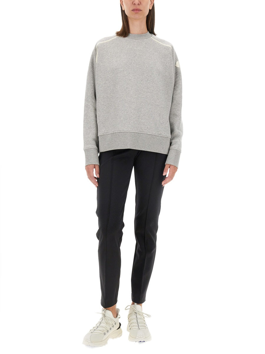 Moncler Women Sweatshirt With Logo - 1