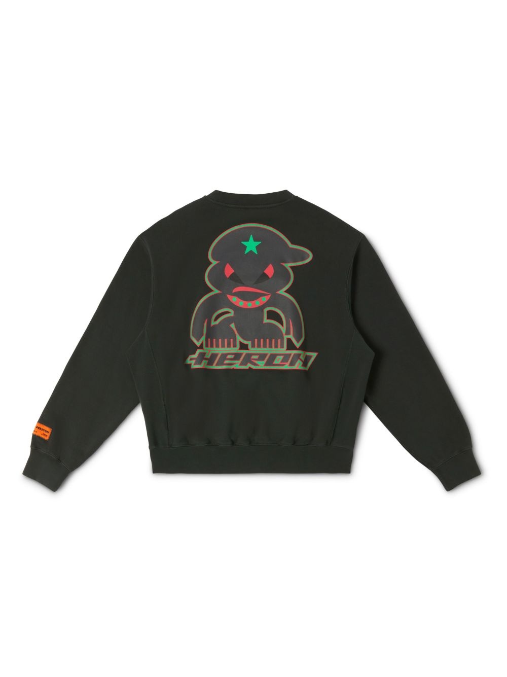 Monster graphic-print sweatshirt - 4