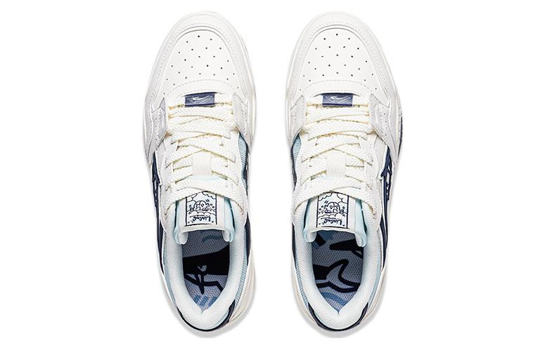 (WMNS) Li-Ning Moon White 'White Ocean Blue' AGCS252-16 - 3