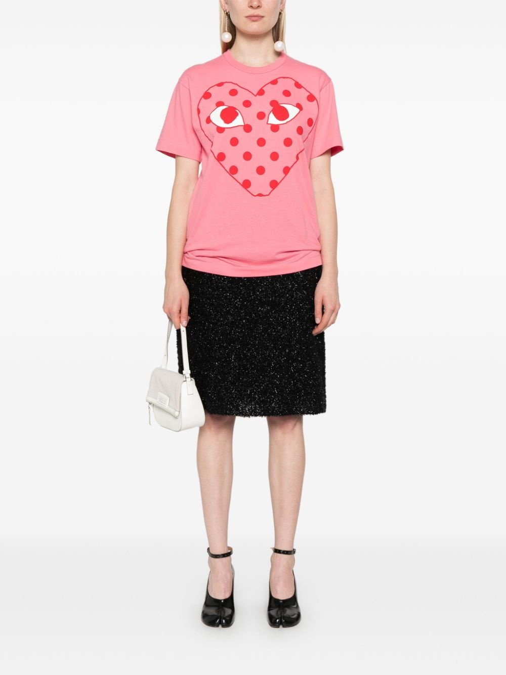 logo-print cotton T-shirt - 3