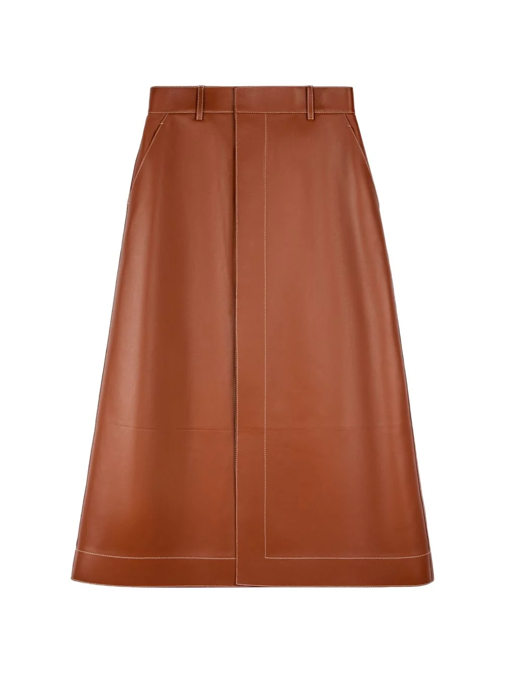 leather skirt - 1