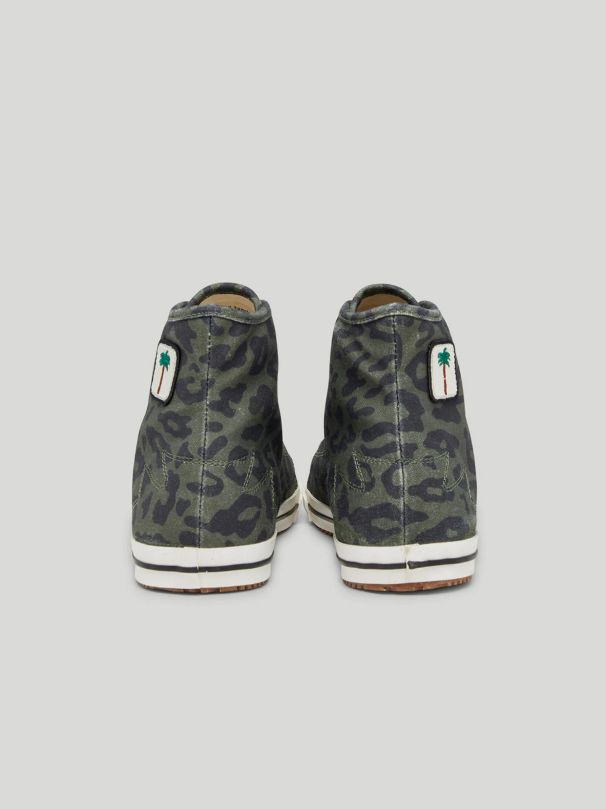 HIGH SQUARE VULCANIZED SNEAKERS - 3