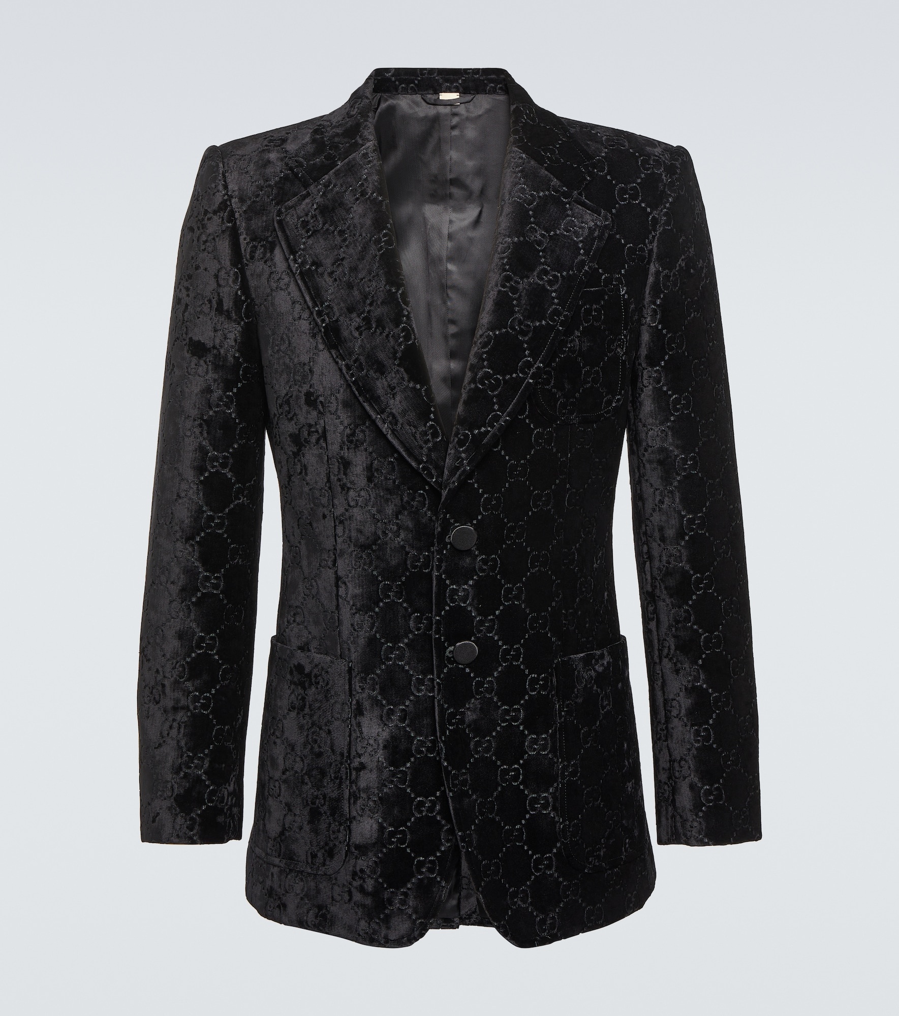 GG single-breasted blazer - 1