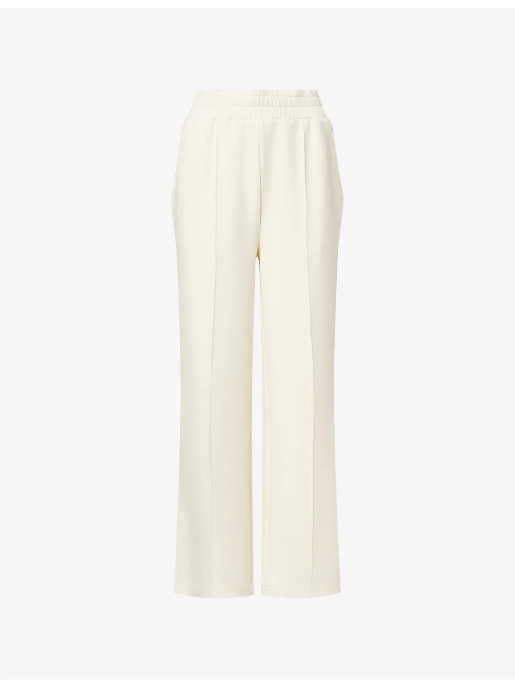 The Wide-Leg 30in Drawstring Stretch-Woven Jogging Bottoms - 1