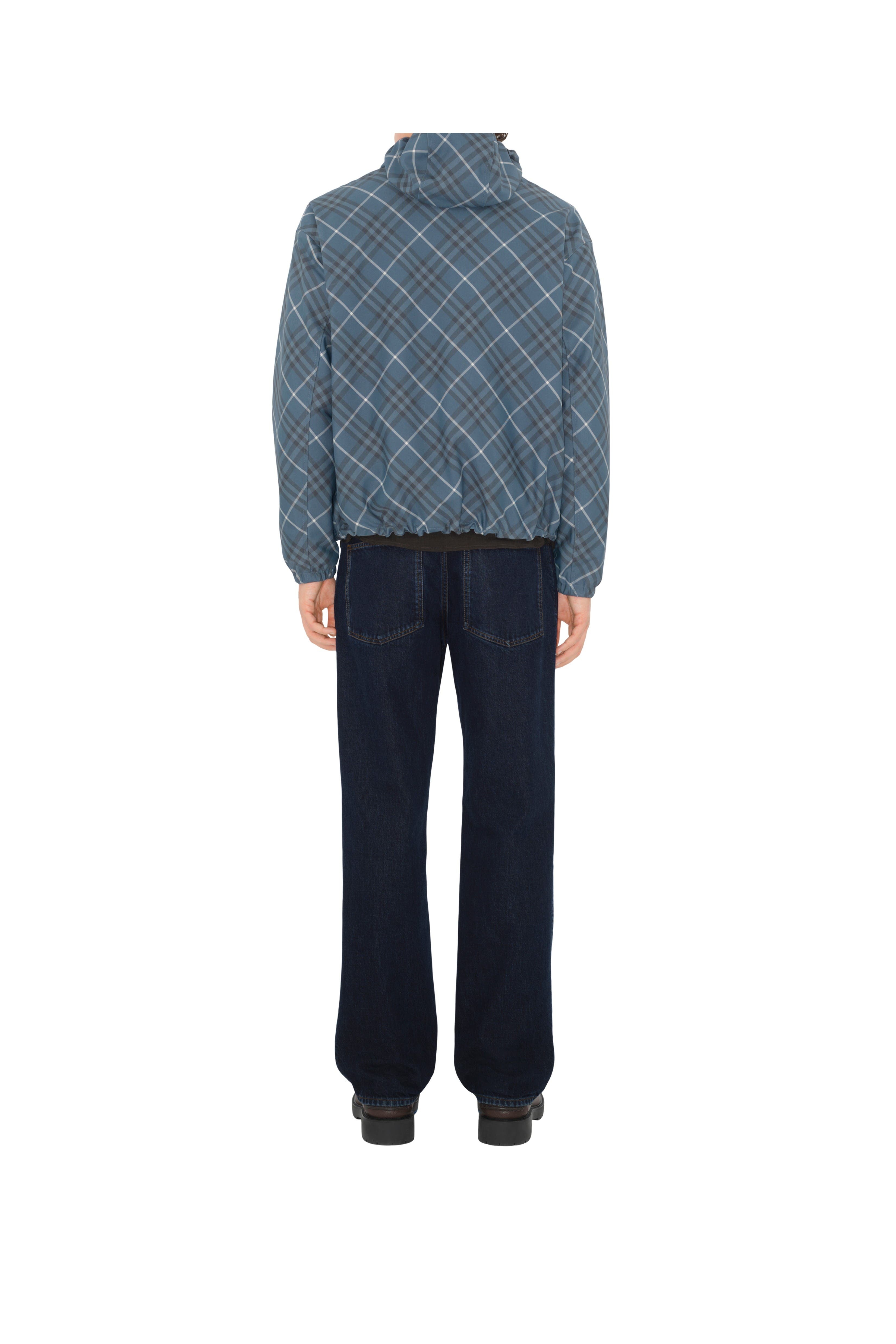 burberry Reversible Check Jacket in Pewter at Nordstrom - 5