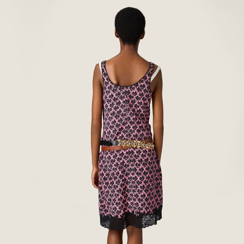 Crêpe de chine mini-dress 3