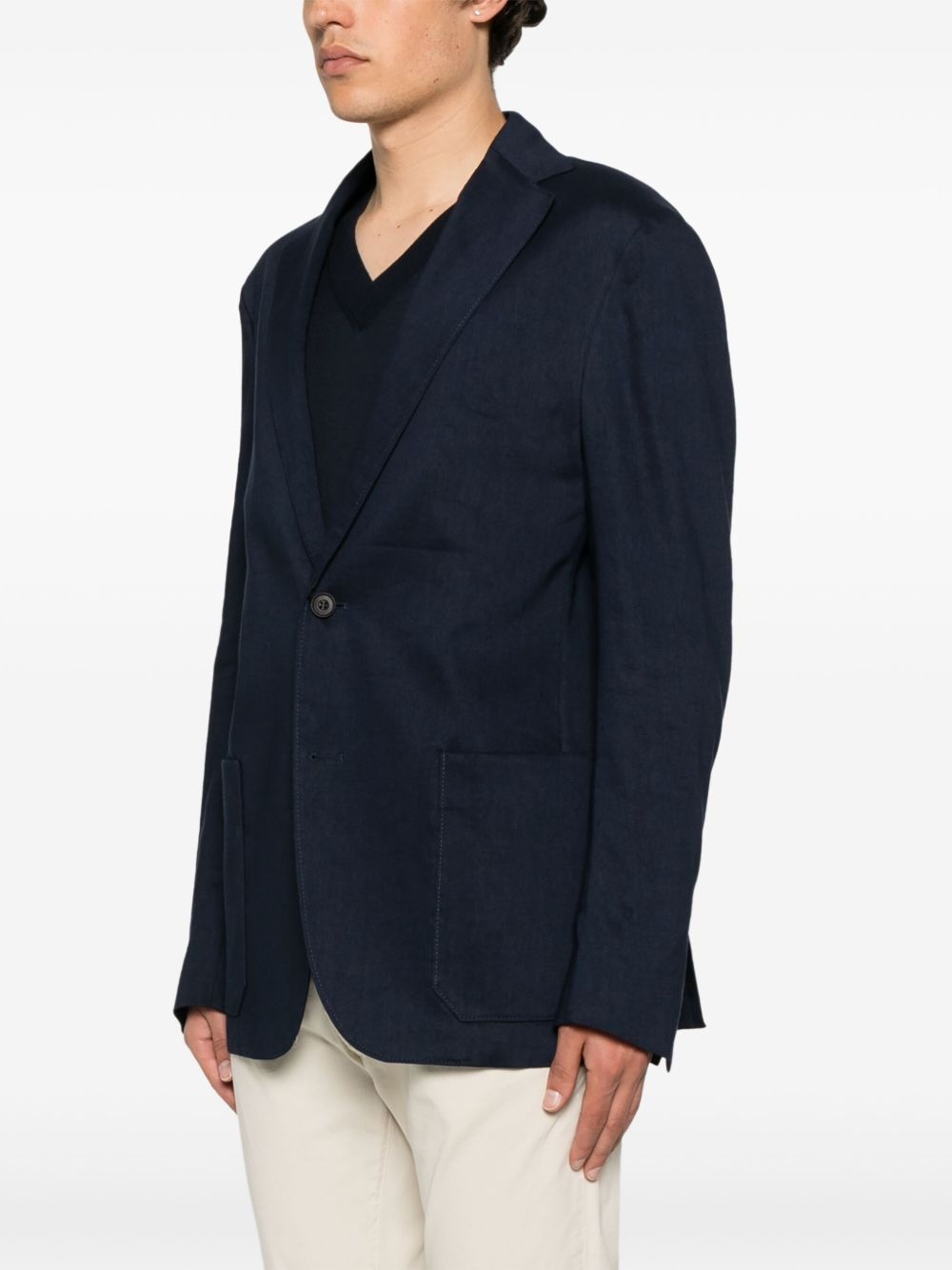 single-breasted blazer - 3