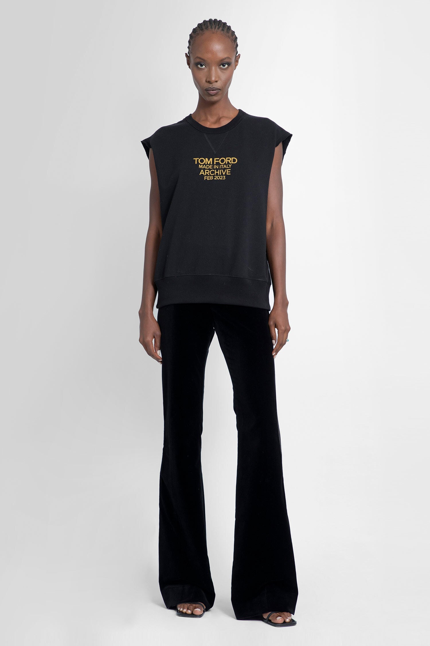 TOM FORD WOMAN BLACK SWEATSHIRTS - 4