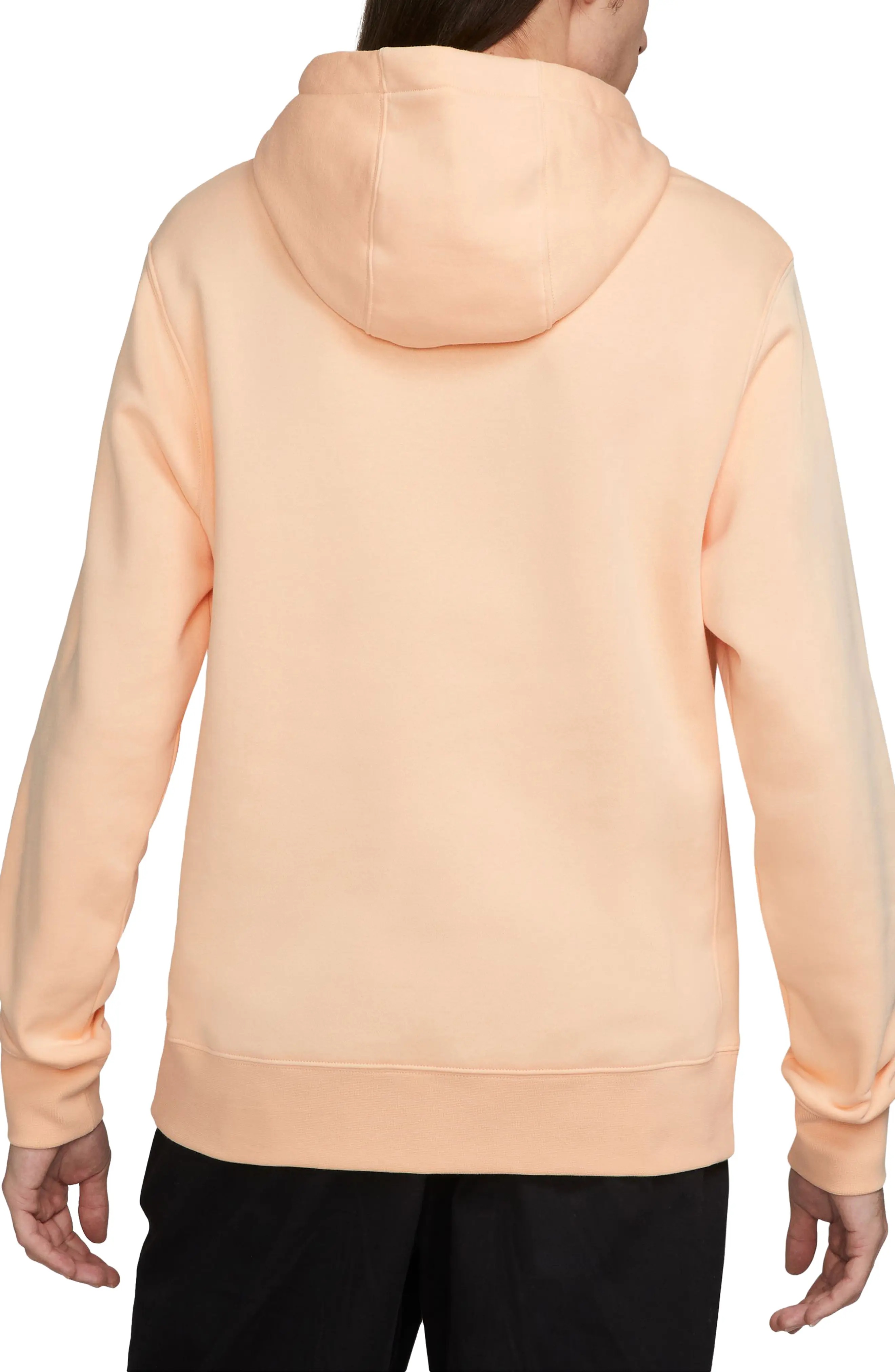 Sportswear Club Hoodie in Ice Peach/Ice Peach/White - 2