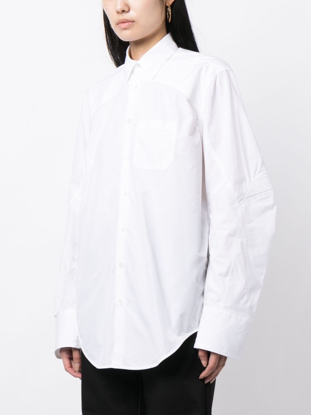 oversized cotton shirt - 3