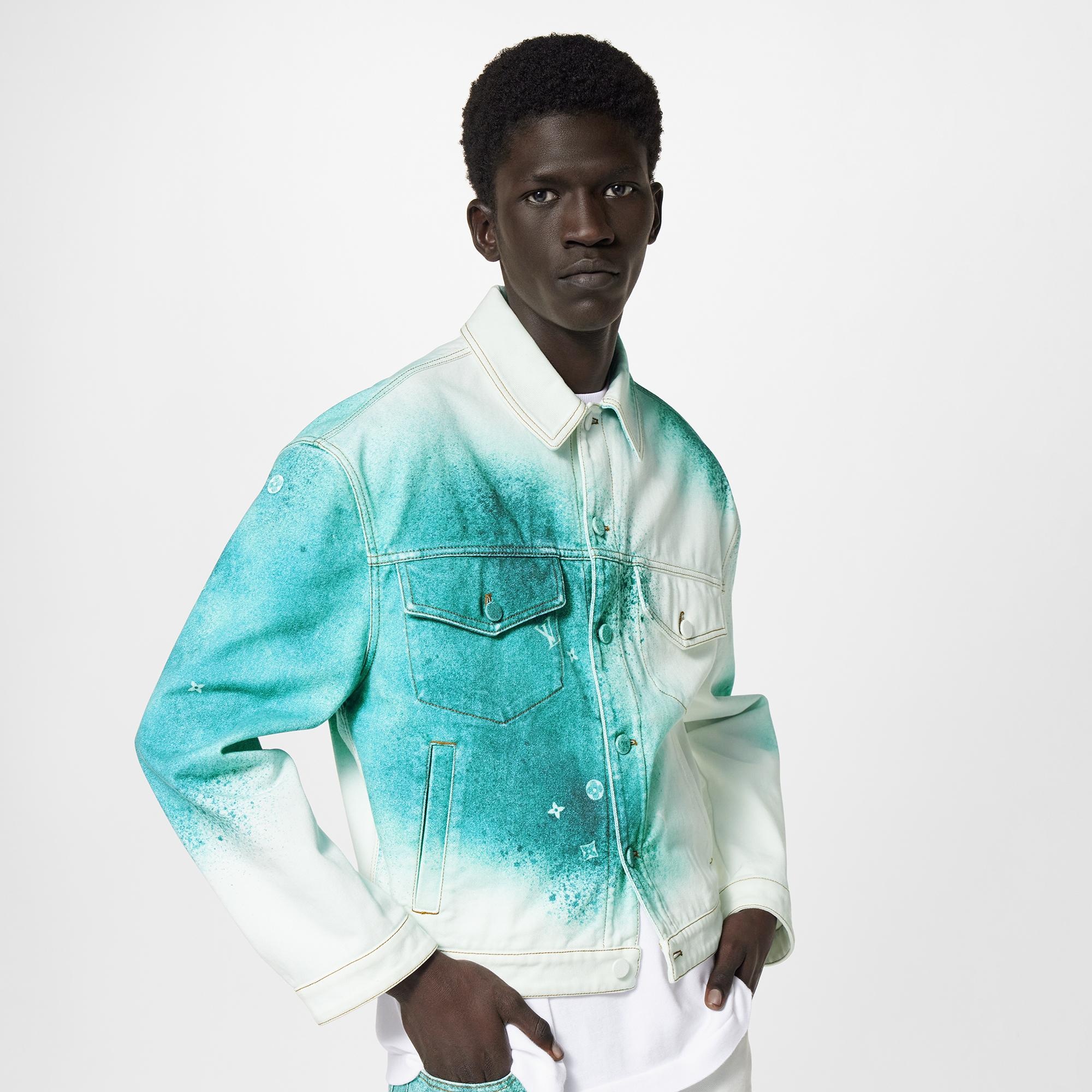 LV Spray Denim Jacket - 5