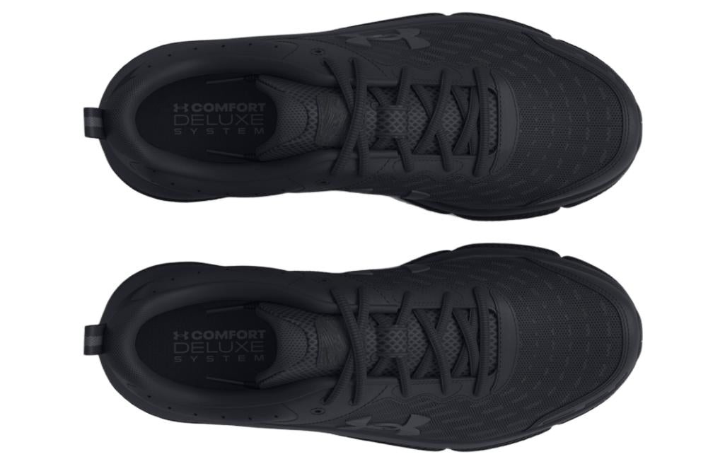 (WMNS) Under Armour Charged Assert 10 'Triple Black' 3026179-002 - 4