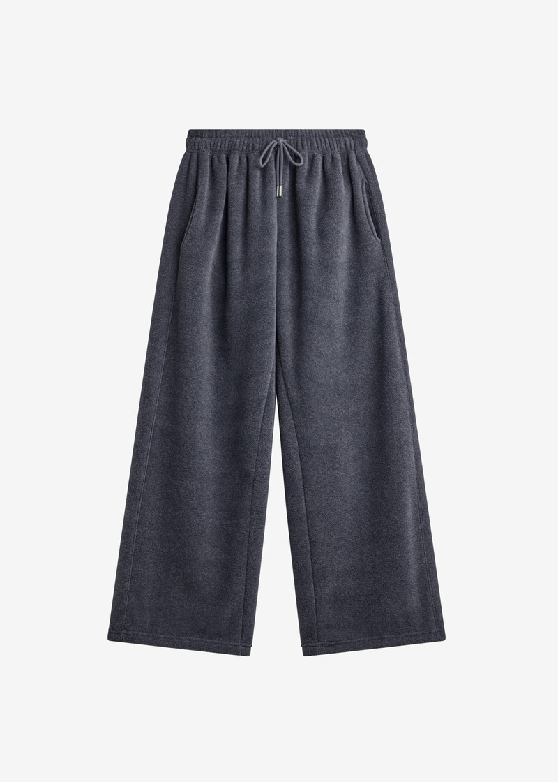 Treveray Fleece Sweatpants - Dark Grey 1