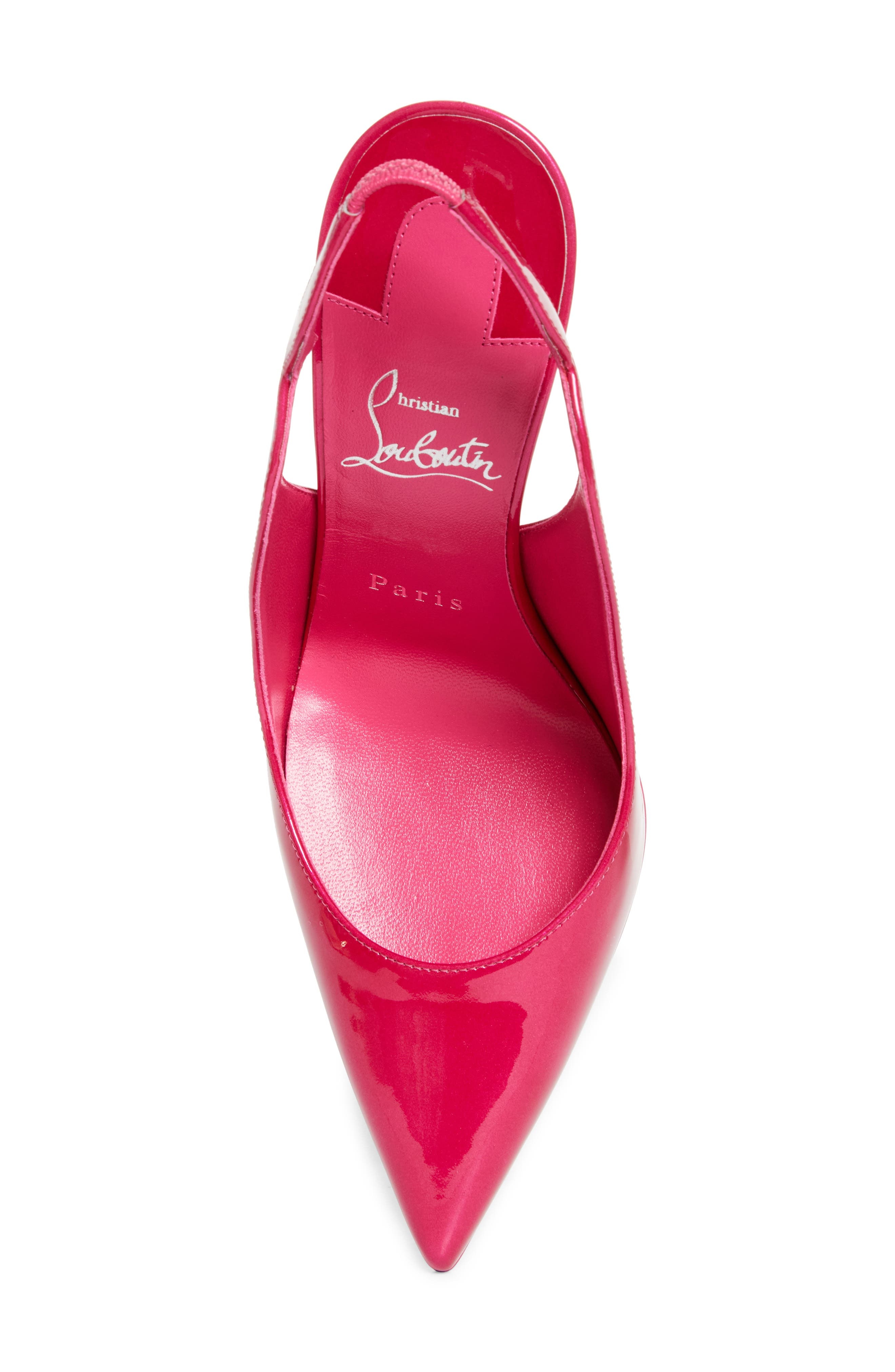 Christian Louboutin Hot Chick Slingback Pump in Pinup/Lin Pinup at Nordstrom - 5