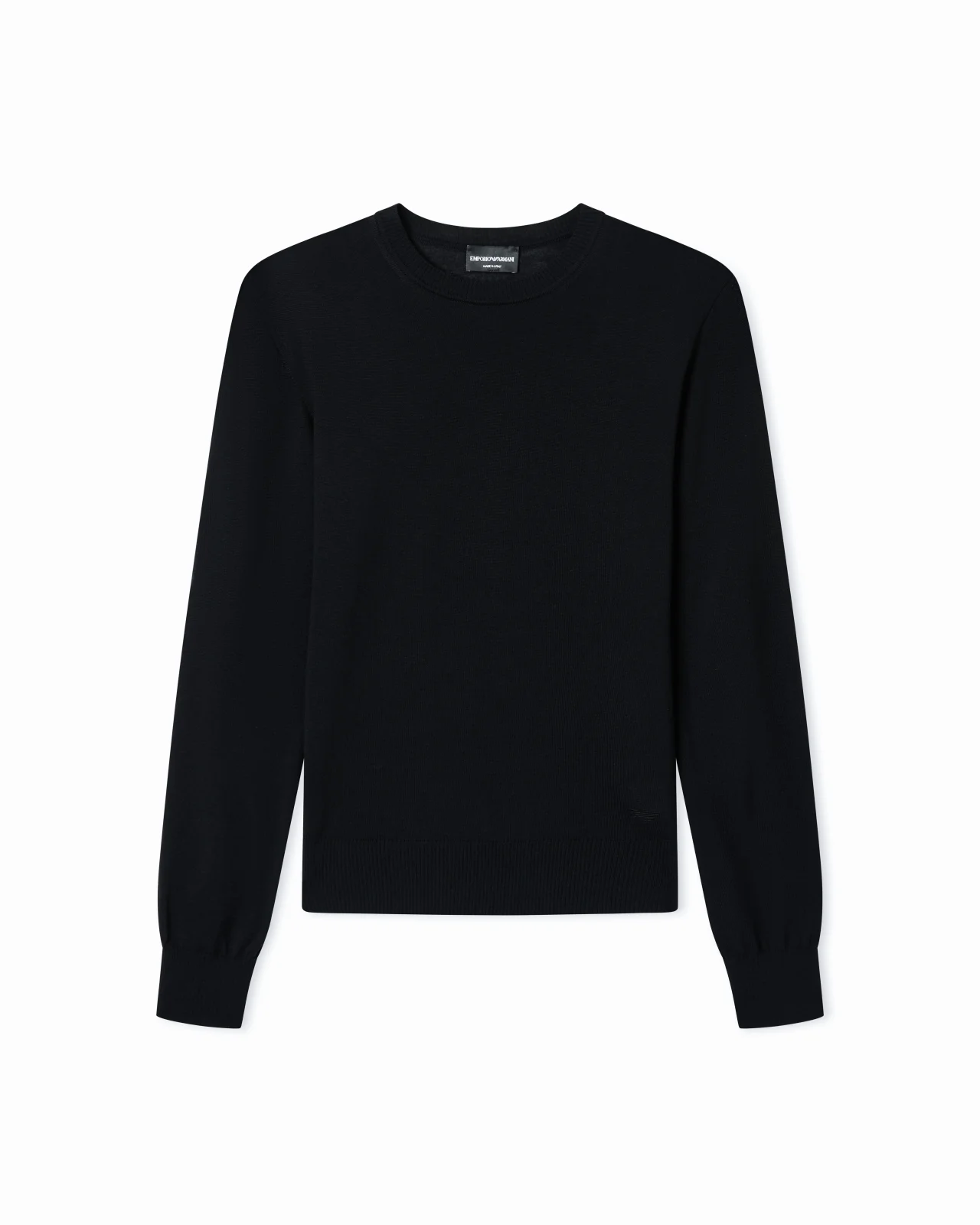 PURE VIRGIN WOOL JUMPER - 1