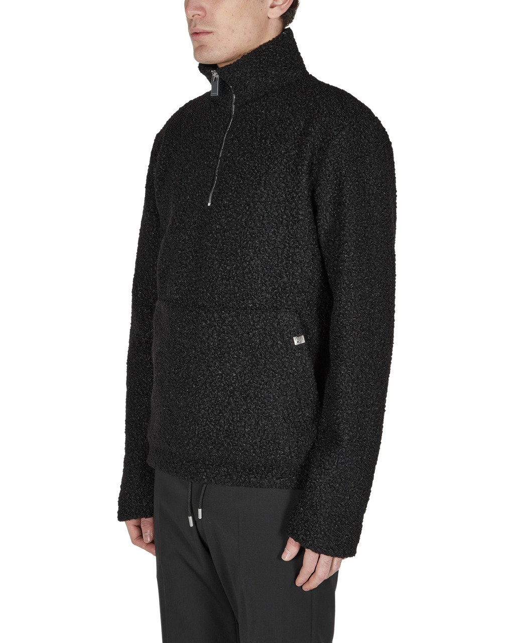 BOUCLE ZIP SWEATSHIRT - 3
