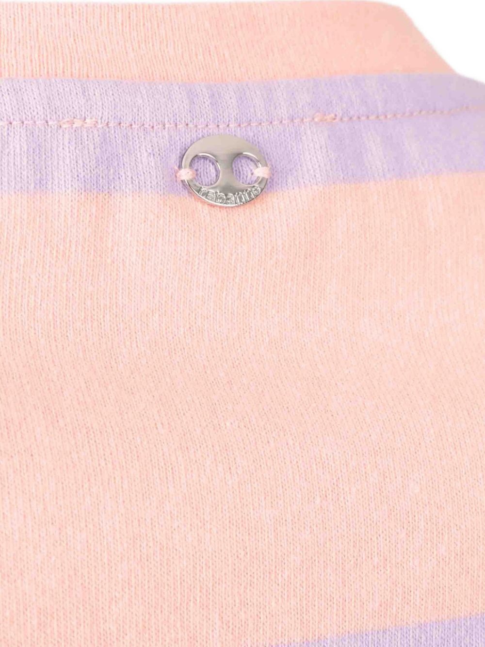 striped cotton T-shirt - 4