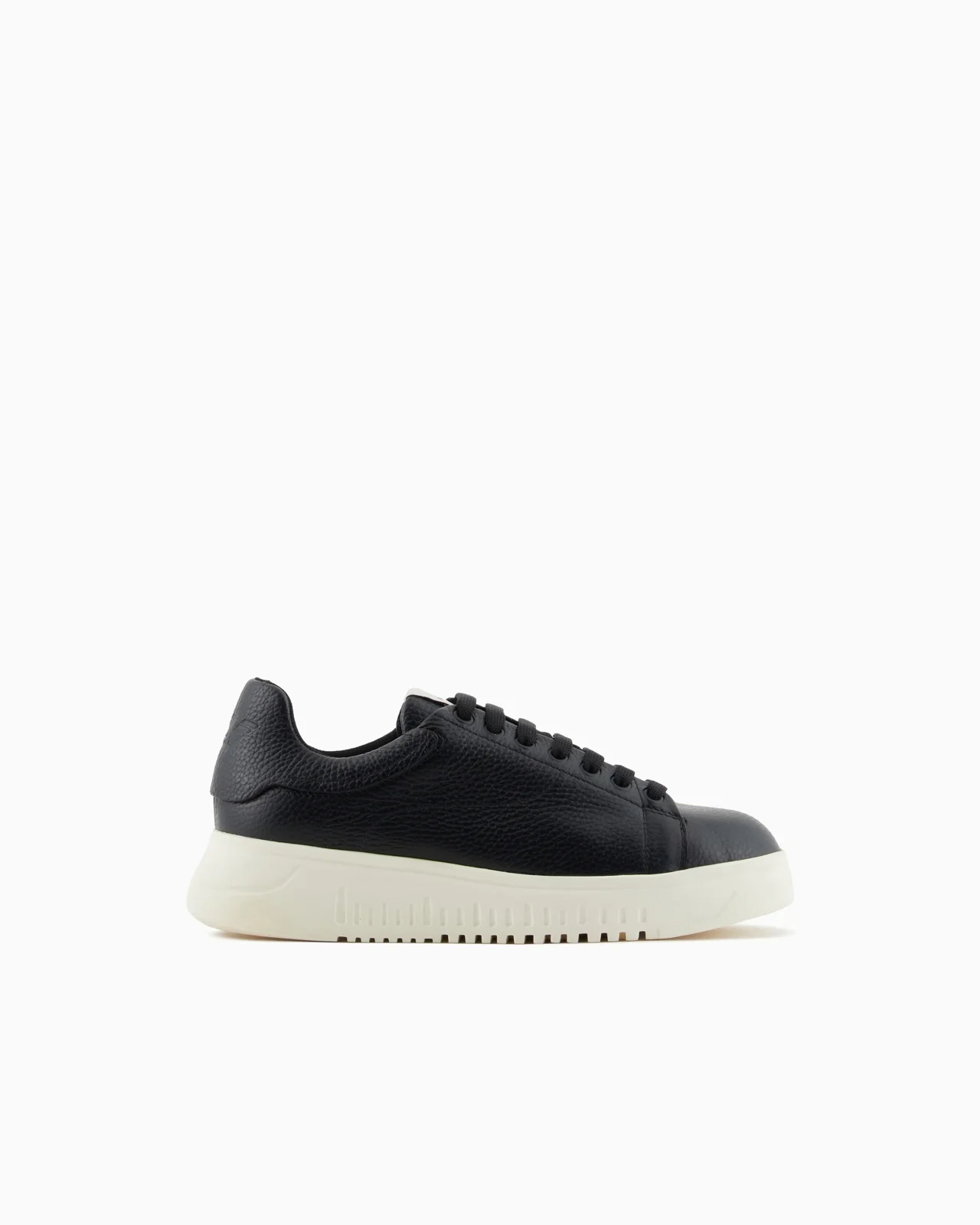 Tumbled leather sneakers - 1
