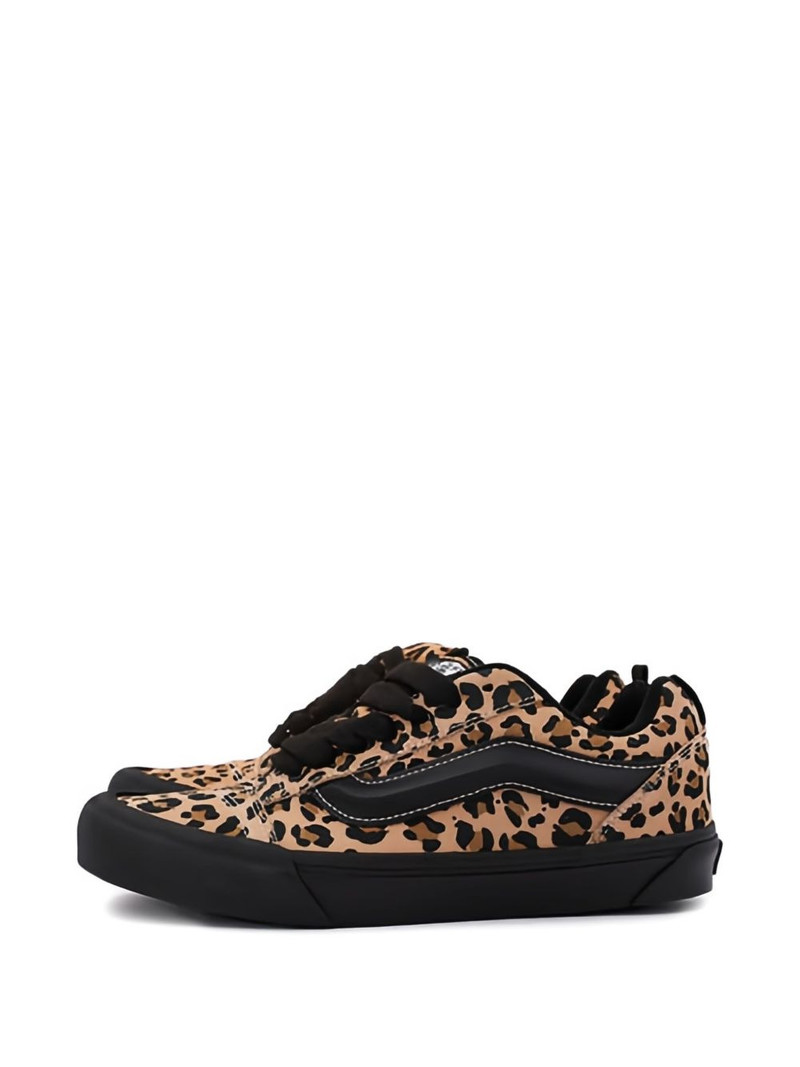 Vans Knu Skool leopard print sneakers outlook