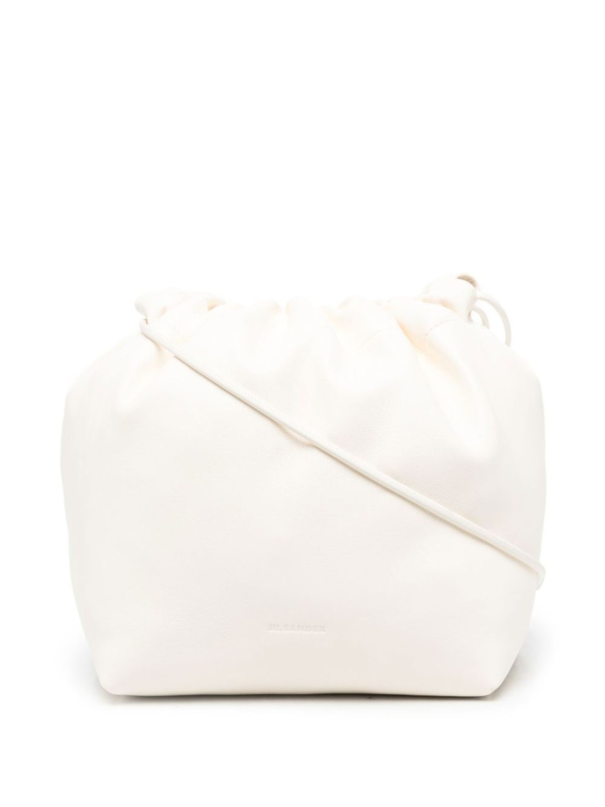 drawstring-fastening shoulder bag - 1