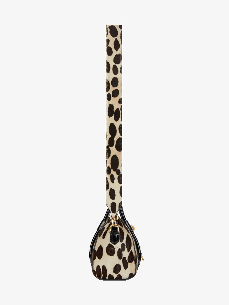 ANTIGONA TOY LOCK BAG IN LEOPARD PRINT PONY LEATHER 4