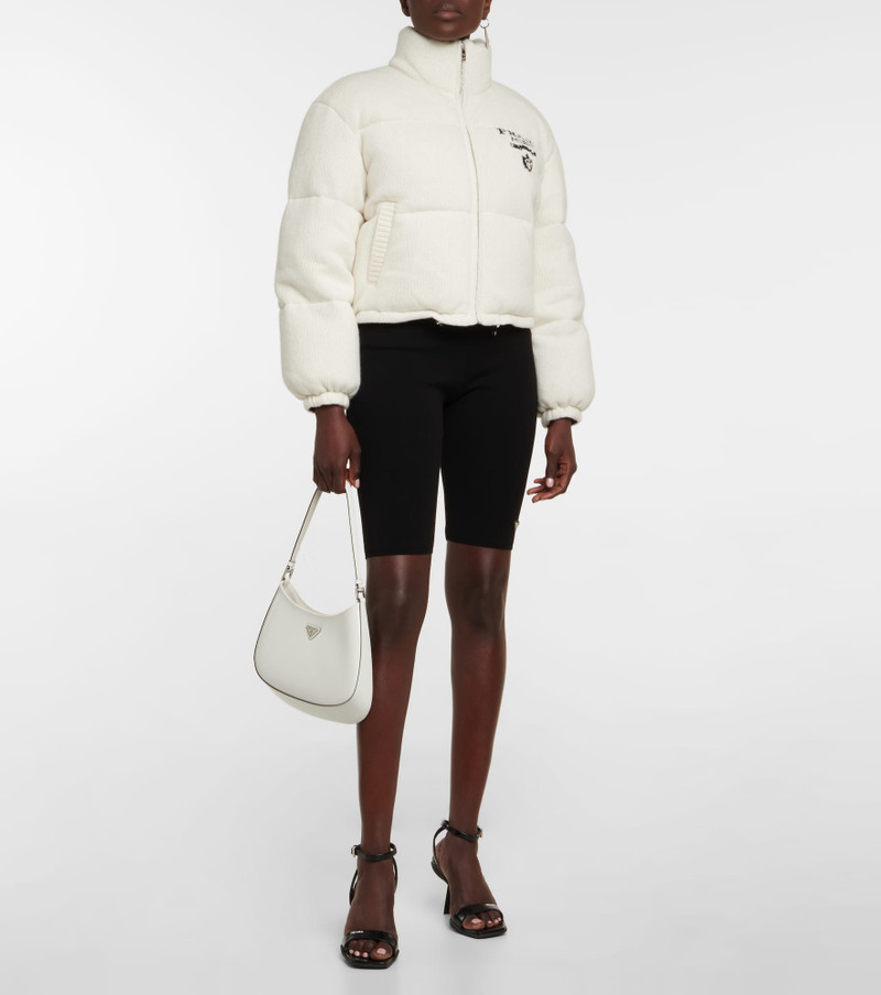 Prada Padded wool and cashmere jacket outlook