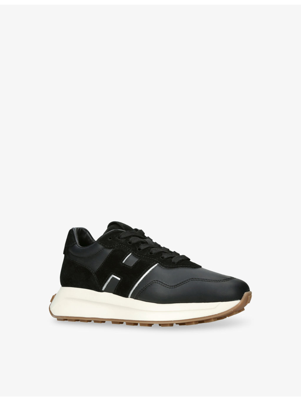 Allacciato H641 Leather Trainers - 3
