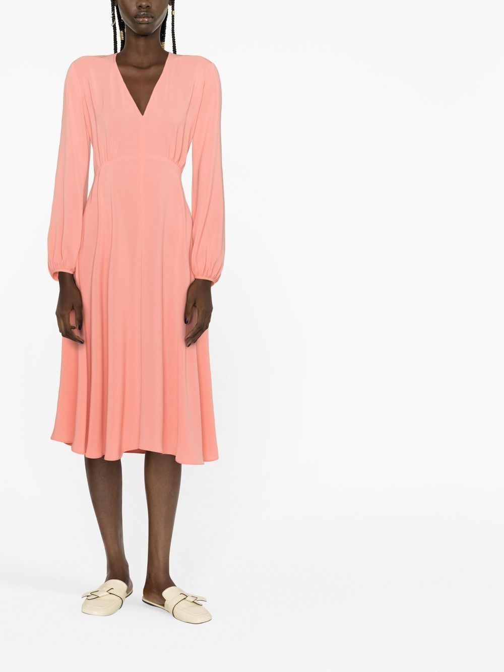 Lago long-sleeved maxi dress - 2