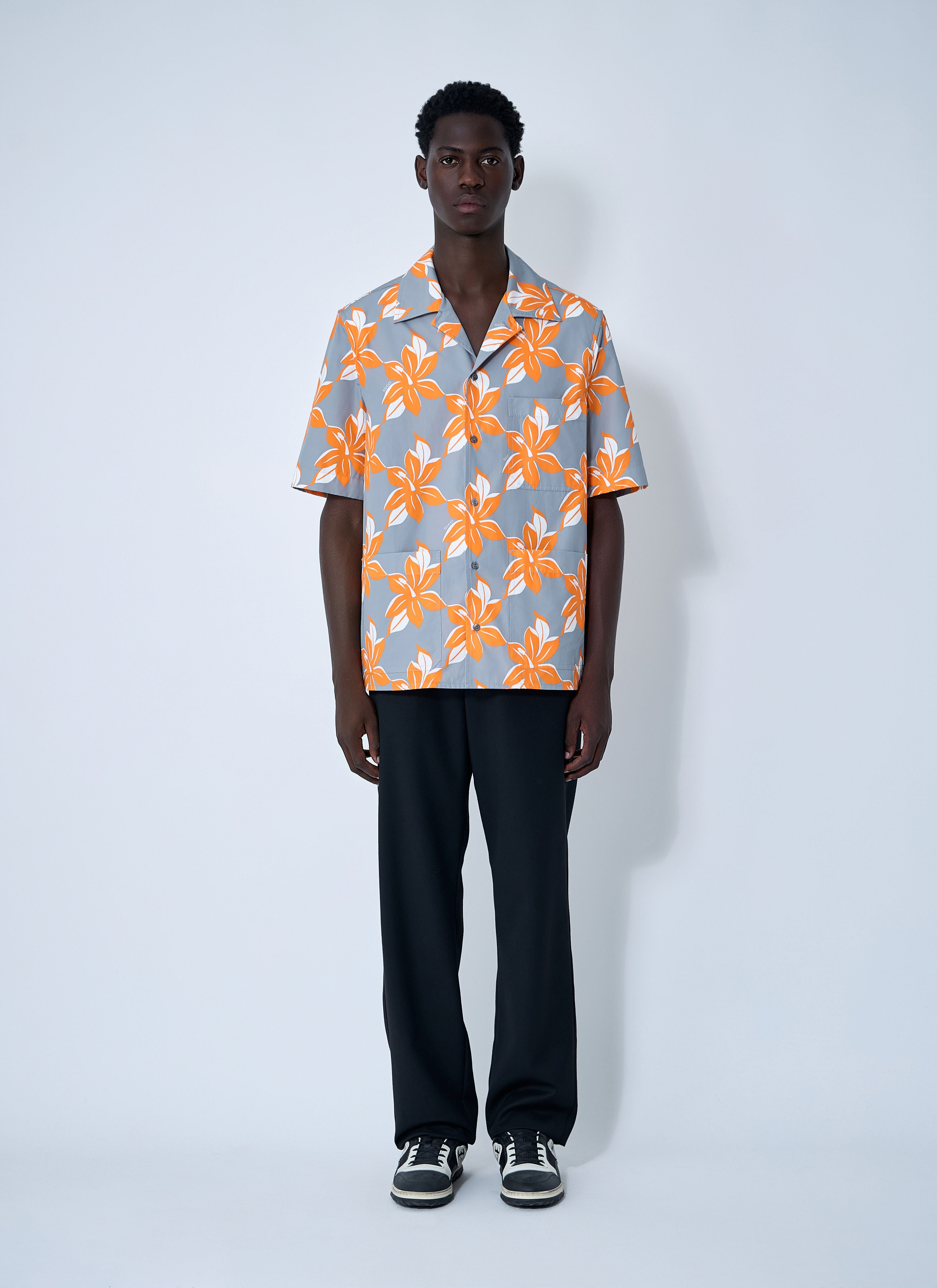 Printed Cotton Poplin Shirt - 2