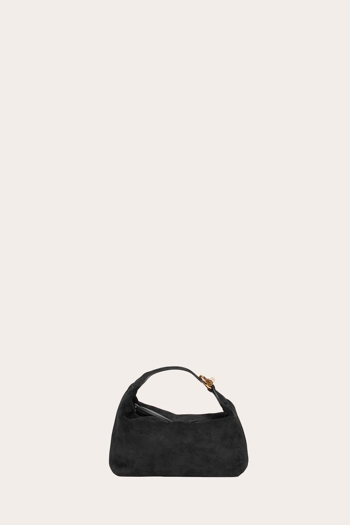 PILLOW POUCH MICRO SUEDE BLACK - 3